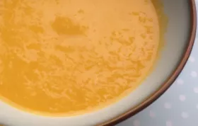 Creamy Carrot Soup with a Hint of Ginger