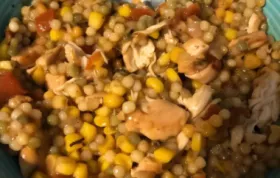 Creamy Chicken with Fresh Corn, Fragrant Tarragon, and Juicy Tomatoes