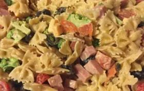 Creamy Italian Pasta Salad