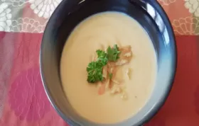 Creamy Leek and Salmon Soup Recipe