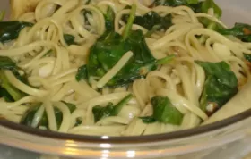 Creamy Linguine with Spinach and Brie