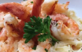 Creamy Shrimp Scampi with Half and Half