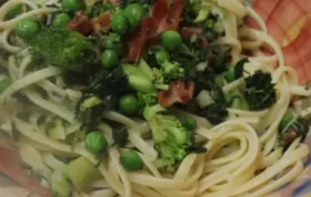 Creamy Spinach and Mushroom Pasta