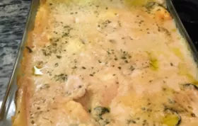 Creamy Spinach Lasagna with White Sauce Recipe