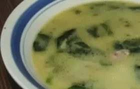 Creamy Spinach Soup Recipe