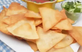 Crispy and Delicious Homemade Deep Fried Tortilla Chips Recipe