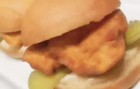 Crispy and Flavorful Fried Chicken Sandwiches Recipe