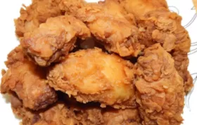 Crispy and succulent buttermilk fried chicken wings recipe