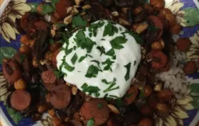 Crispy Chickpea Grain Bowl with Lemon Yogurt