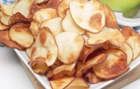 Crispy, Tangy Air Fryer Salt and Vinegar Potato Chips