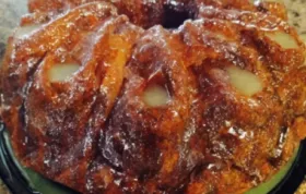 Crumbly Lemon Bundt Cake with Glaze