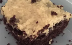 Dark German Chocolate Cake