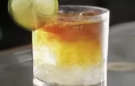 Dark 'n' Stormy Cocktail