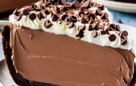 Decadent and Creamy Chocolate Mousse Pie Recipe