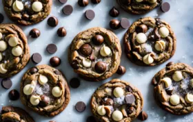 Decadent and Salty Chocolate Cookies with a Hint of Sea Salt