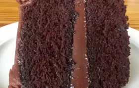 Decadent Chocolate Cake Recipe