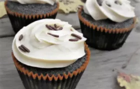 Decadent Chocolate Cupcakes with Creamy Caramel Frosting