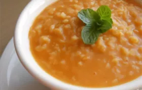 Delicious American Style Red Lentil Soup Recipe