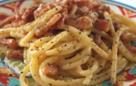 Delicious and Authentic Spaghetti alla Carbonara Recipe