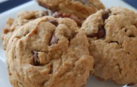 Delicious and Chewy Peanut Butter Chocolate Chip Cookies