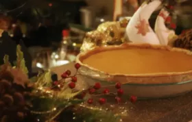 Delicious and Classic Pumpkin Pie Recipe