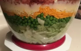 Delicious and Colorful Seven-Layer Salad Recipe