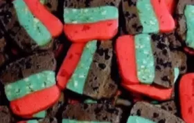 Delicious and Colorful Spumoni Squares Recipe