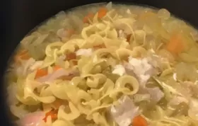 Delicious and comforting Rotisserie Chicken Noodle Soup