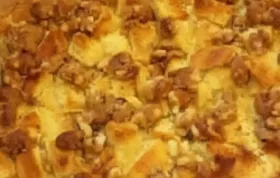 Delicious and Comforting Sweet Potato, Pear, and Pineapple Bread Pudding Recipe