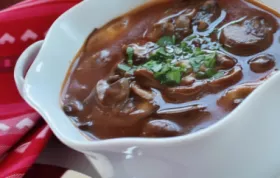 Delicious and comforting Tomato Mushroom Soup recipe
