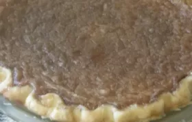 Delicious and Creamy Amish Bob and Andy Pie Recipe