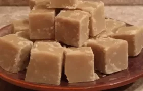 Delicious and Creamy Brown Sugar Fudge Recipe