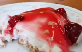 Delicious and Creamy Cherry Cheesecake Recipe