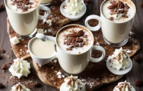 Delicious and Creamy Homemade White Hot Chocolate Recipe