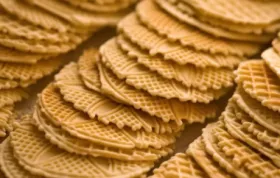 Delicious and Crispy Classic Pizzelles Recipe