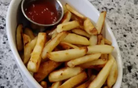 Delicious and Crispy Homemade Oven Fries