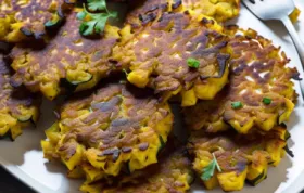Delicious and Crispy Squash Fritters