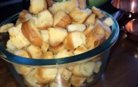 Delicious and Crunchy Croissant-Croutons Recipe