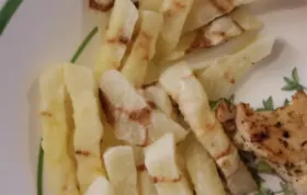 Delicious and Crunchy Jicama Zebra Fries