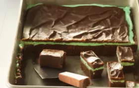 Delicious and Decadent Mint Chocolate Chunk Brownies