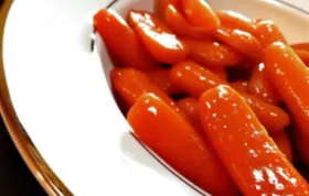 Delicious and Easy Bourbon Glazed Carrots