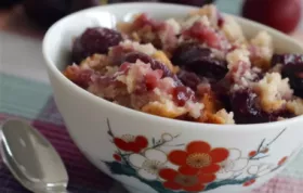 Delicious and Easy Cherry Cobbler Recipe