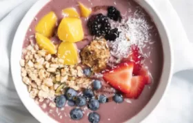 Delicious and Easy Fruity 3-Step Acai Bowl Recipe