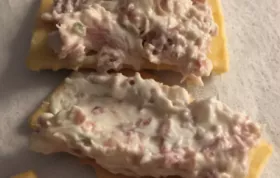 Delicious and Easy Ham Salad Recipe with Creamy Schmear Spread