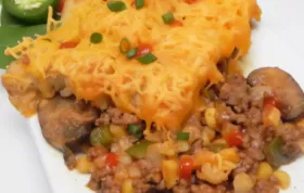 Delicious and Easy Mexican Tater Tot Casserole Recipe