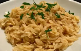 Delicious and Easy Mock Risotto