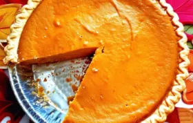 Delicious and Easy Pumpkin Pie Recipe