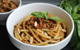 Delicious and Easy Red Pesto Sauce Recipe