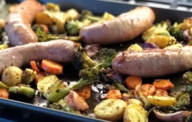 Delicious and Easy Sausage and Vegetable Sheet Pan Dinner Recipe