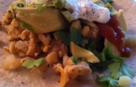 Delicious and easy tempeh tacos with a creamy avocado lime sauce
